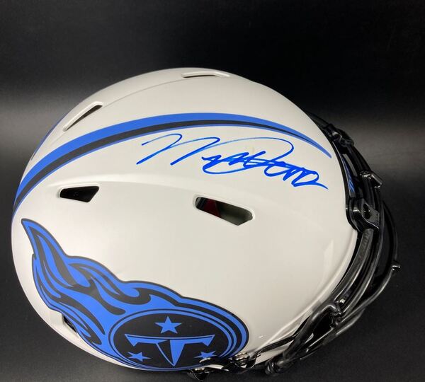 NFL - Titans Will Levis signed authentic lunar eclipse helmet