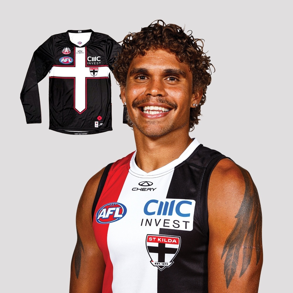 Liam Henry #23 - 2026 Player ANZAC Guernsey Long Sleeve * Signed