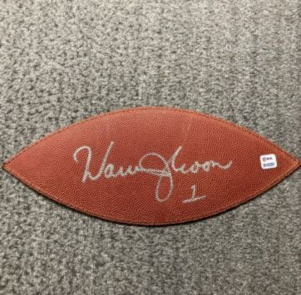 NFL - Vikings Warren Moon Signed Authentic Panel