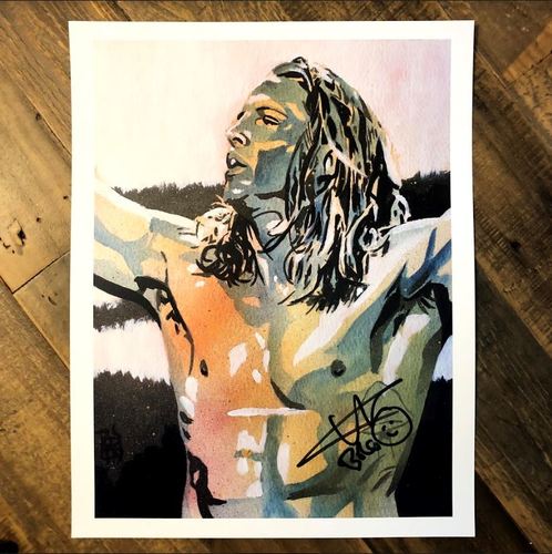 Riddle SIGNED 11 x 14 Rob Schamberger Print
