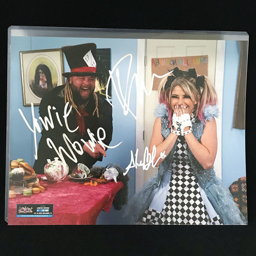 Bray Wyatt and Alexa Bliss SIGNED 11x14 Photo (#1 of 100)
