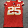 STS - Chiefs Clyde Edwards-Helaire Signed Game Used Jersey (11/1/20) Size 38