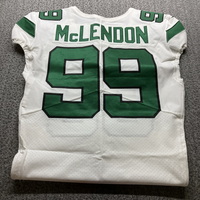 Crucial Catch - Jets Steve McLendon Game Worn Jersey 2019 Season Size 42