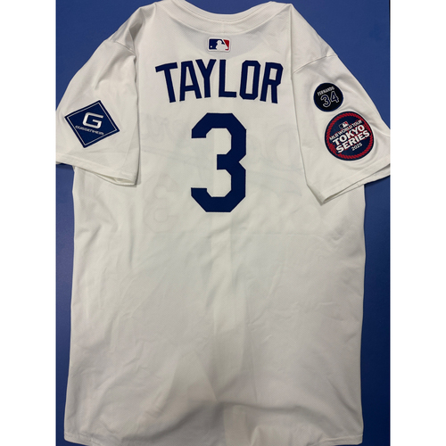 Chris Taylor MLB Authenticated 2025 Tokyo Series Game Worn