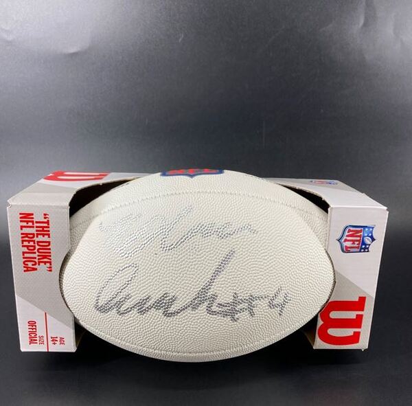 NFL - Eagles Nolan Smith Signed Composite Football