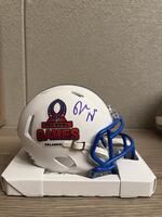 Patriots Drake Maye Pro Bowl Games Mini Helmet