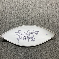 Legends - Titans Kevin Dyson Signed Panel With Music City Miracle Inscri...