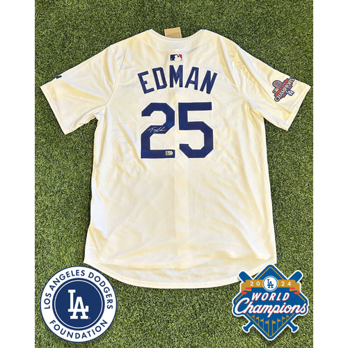 Tommy Edman 2025 Autographed and Authenticated Jersey - Size L