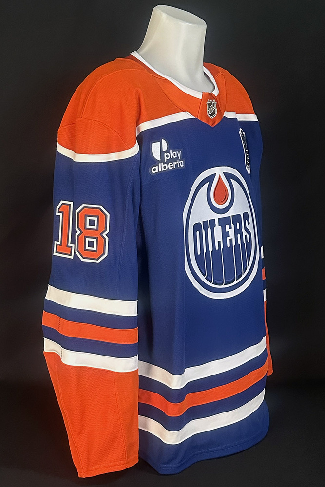 Zach Hyman #18 - 2025 Stanley Cup Final Edmonton Oilers 