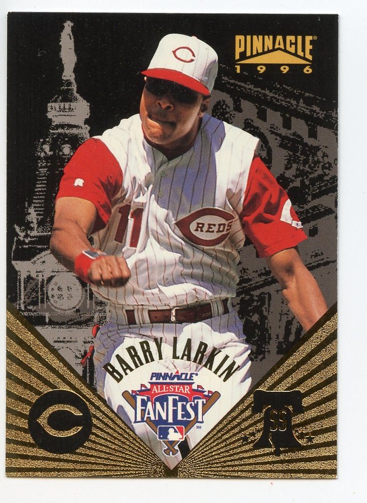 1996 Pinnacle FanFest #18 Barry Larkin