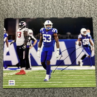 Colts - Darius Shaq Leonard Signed 8x10 Photo
