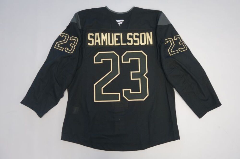 Mattias Samuelsson 2025-26 Buffalo Sabres Black History Celebration Jersey