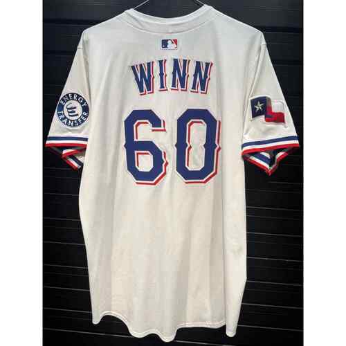 デグロム テキサス レンジャーズ 直筆サイン入りユニフォーム Game-Used or Autographed 46 | MLB Auctions