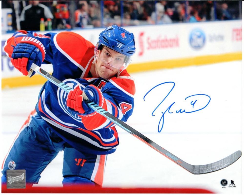 Taylor Hall - Signed 8x10