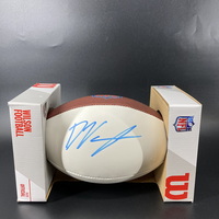 NFL - Cowboys Deuce Vaughn Signed Authentic Panel Ball