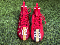 MCMC - Ed McCaffrey Custom Cleats - Supporting MVP Charities