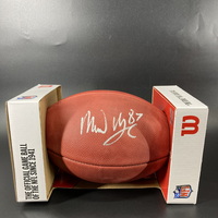 NFL - Raiders Michael Mayer Signed Authentic Football