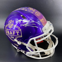 NFL - Dolphins Tua Tagovailoa Signed Authentic 2020 Draft Speed Helmet