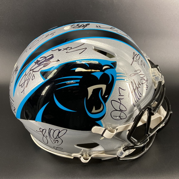 Panthers - Multi Signed Authentic Speed Helmet Signed By Over 24 Players...