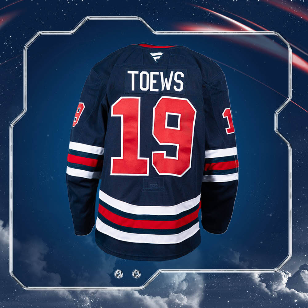 Jonathan Toews #19 Game-Worn Heritage Jersey