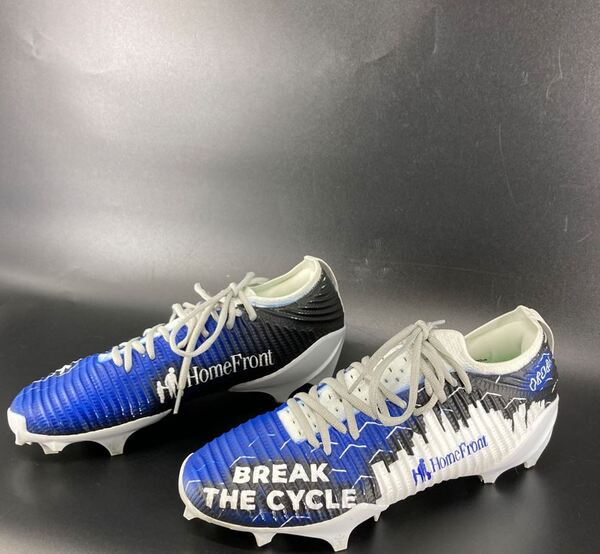 MCMC - Chargers Tarheeb Still Custom Cleats 2025 Season Size 10 Proceeds...
