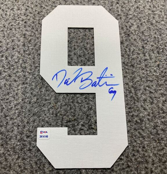 NFL - Packers David Bakhtiari Signed Jersey Number