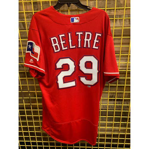 *RARE* 2017 Team-Issued Texas Rangers Red Jersey - Adrian Beltre
