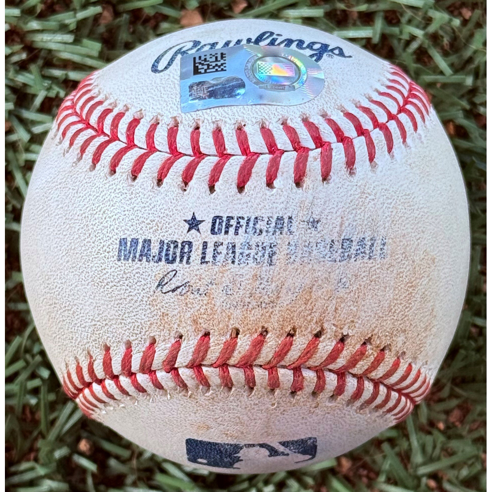 Game-Used Baseball: 2025 World Series MVP Yoshinobu Yamamoto Los
