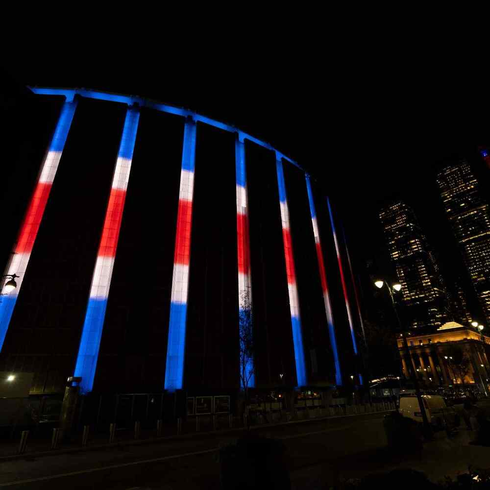 NEW YORK RANGERS VS. EDMONTON AT MADISON SQUARE GARDEN