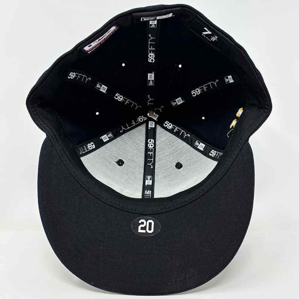 Pete Alonso 20 Autographed GameUsed NYPD Hat GoAhead Sac Fly in