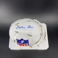 NFL - Falcons Tucker Fisk Signed NFL Shield Mini Helmet