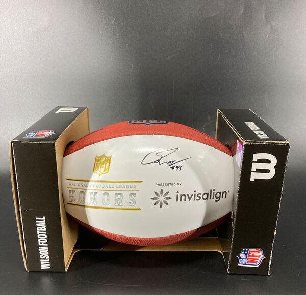 NFL - Browns Carson Schwesinger Signed NFL Honors Football