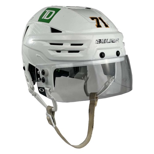Photo of 25-26 Game-Used White Bauer Hockey Helmet - Viktor Arvidsson 