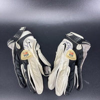 Crucial Catch - Dolphins Jason Trusnik Signed Game Worn Gloves