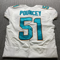 NFL - Dolphins Mike Pouncey Game Used Jersey 2014 Season Size 46 (Washed...