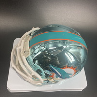 NFL - Dolphins Kenny Stills Signed Chrome Mini Helmet