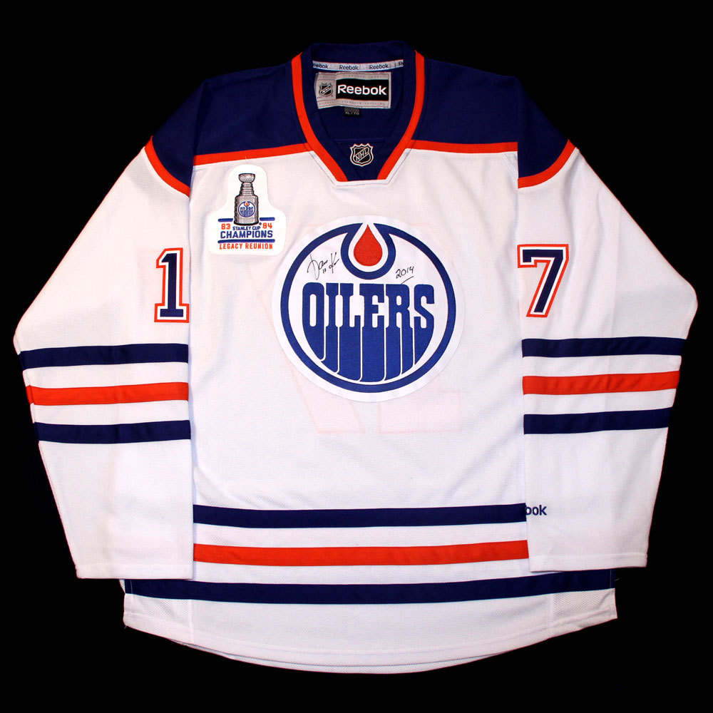 Jari Kurri 17 Autographed 1984 Stanley Cup Champions 30 Year Legacy