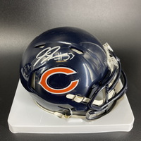 NFL - Bears Jaylon Johnson Signed Mini Helmet