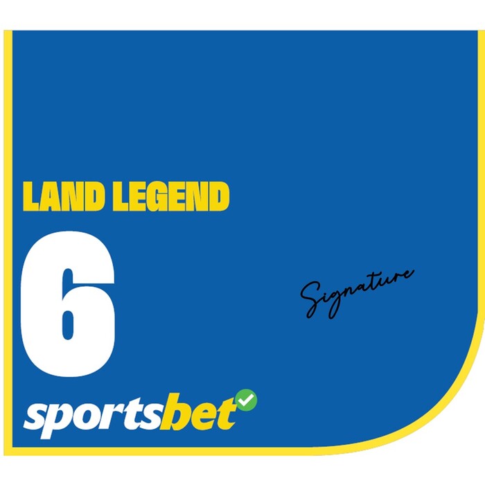 Photo of #6 Land Legend - Jamie Mott Signed Caulfield Cup Saddlecloth