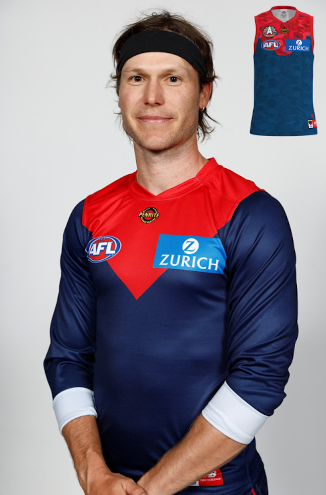 Melbourne Demons 2026 ANZAC Day Eve Guernsey - Ed Langdon #15