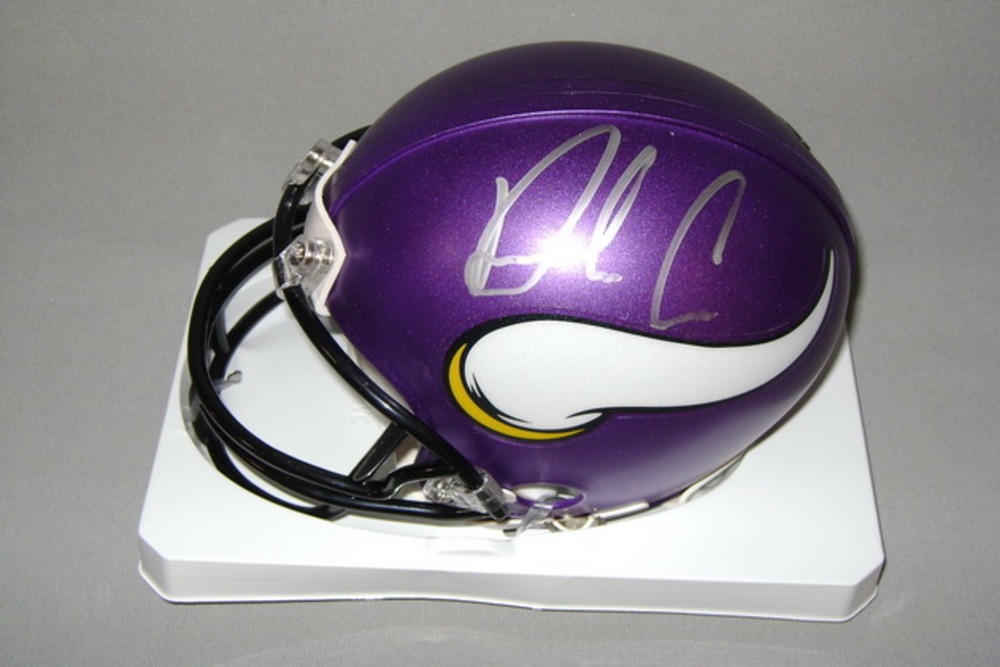 dalvin cook autographed helmet