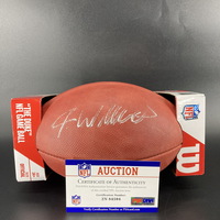 NFL - Lions Jameson Williams Signed Authentic Football