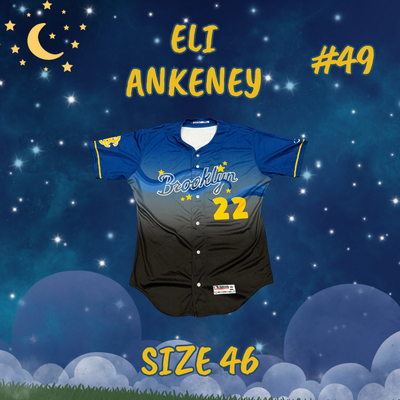 #49 Eli Ankeney Game Used Starry Night Jersey (Size 46)