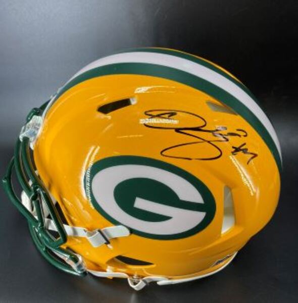 PCF - Packers - Quay Walker Signed Authentic Speed Helmet