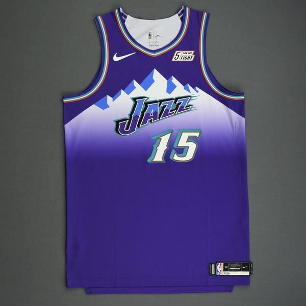 Image of Stanton Kidd - Utah Jazz - Game-Worn Classic Edition 1996-04 Road Jersey - 2019-20 Season