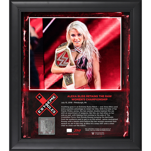 Extreme Rules 2018 Alexa Bliss Frame (#1 of 250)