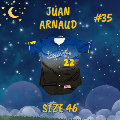 #35 Juan Arnaud Game Used Starry Night Jersey (Size 46)