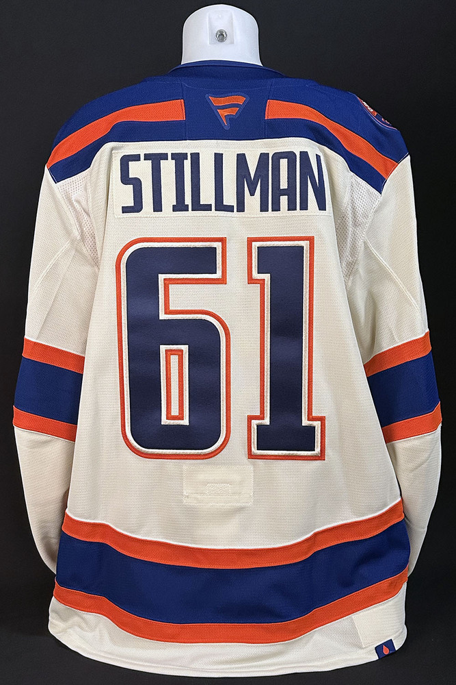 Riley Stillman #61 - 2025-26 Edmonton Oilers Alternate Set #3 