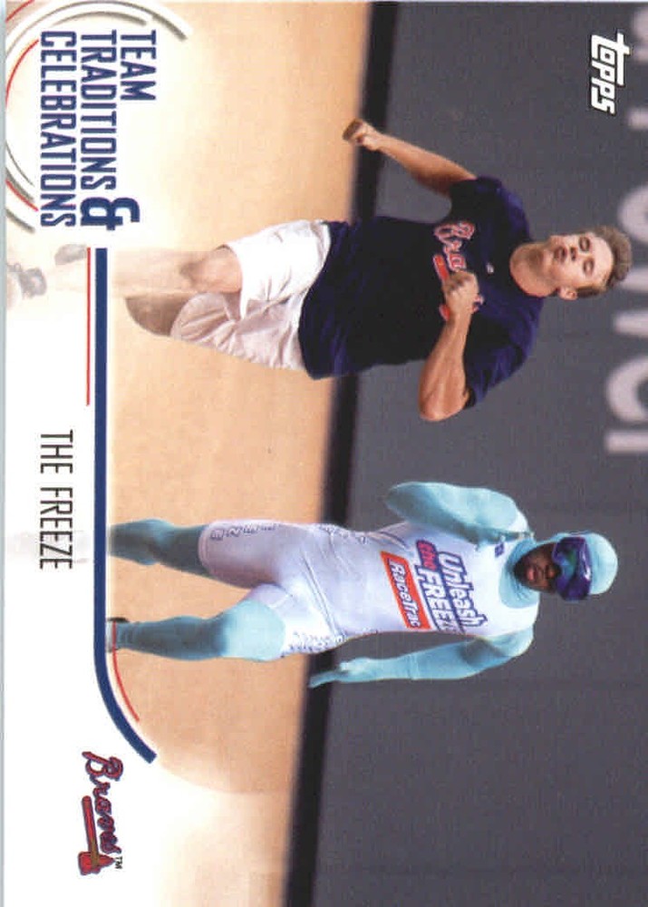 2018 Topps Opening Day Team Traditions and Celebrations #TTCTF The Freeze