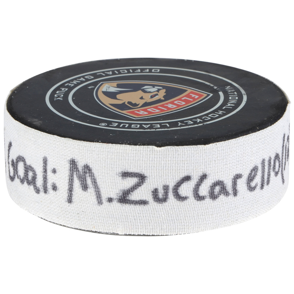 Mats Zuccarello New York Rangers Goal Scored Puck from March 10, 2018